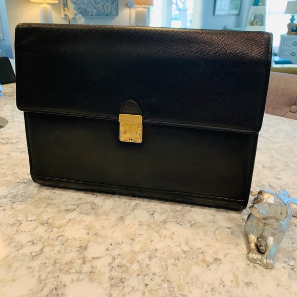 yves saint laurent briefcase